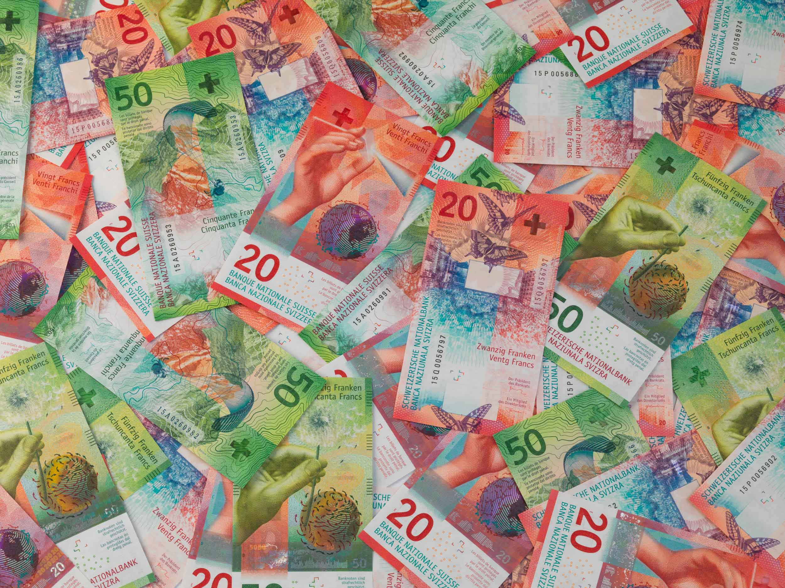 Gefälschte Schweizer Franken kaufen
